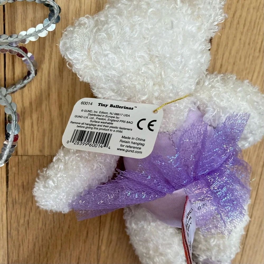 Costume NWT & Used 1x Ballerina 3 piece Bundle; Gund Bear +Curtain Call Tutu Set